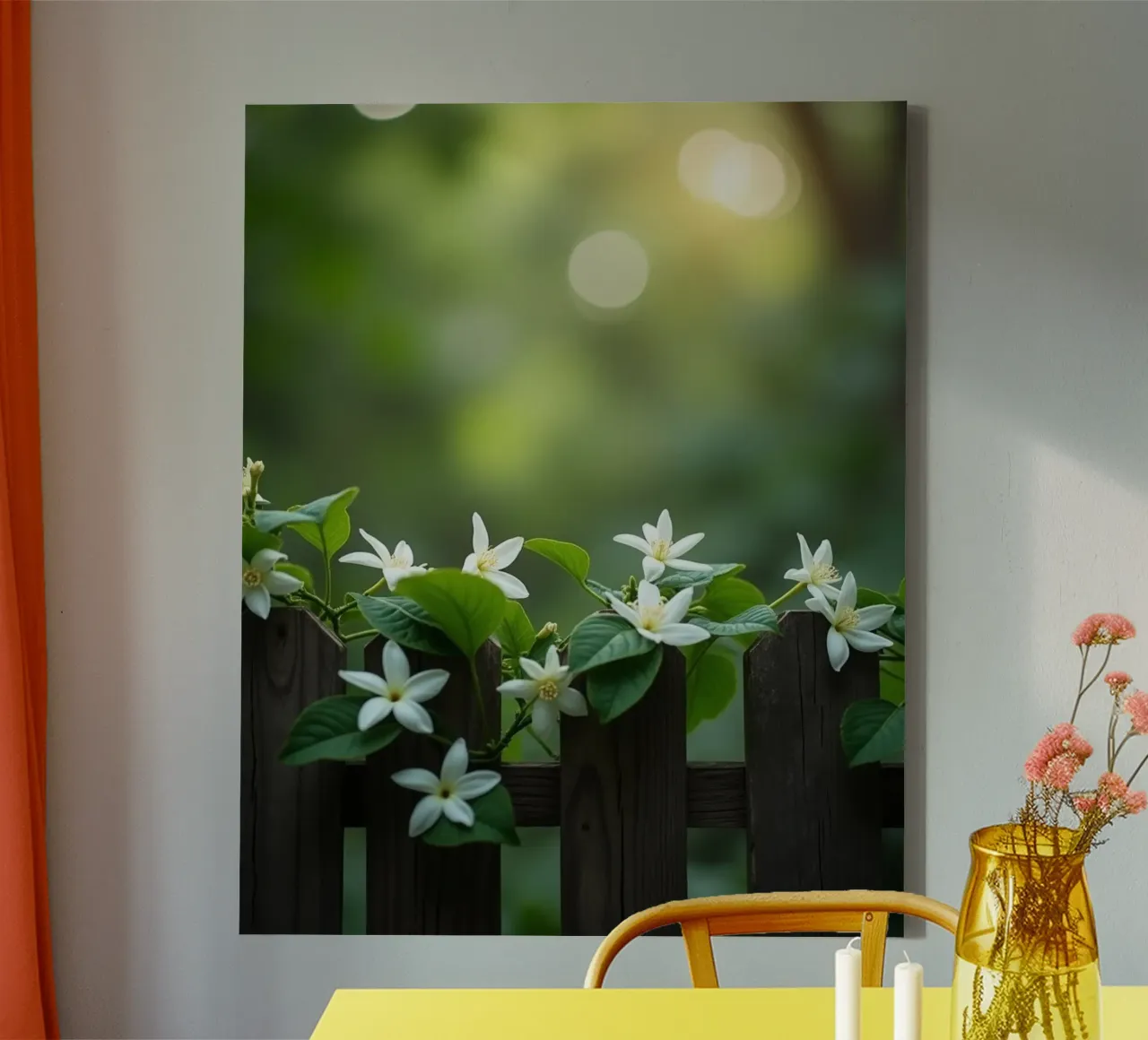 Geheime Botanik Leinwand mit Schattenfugenrahmen von Bold Blooms