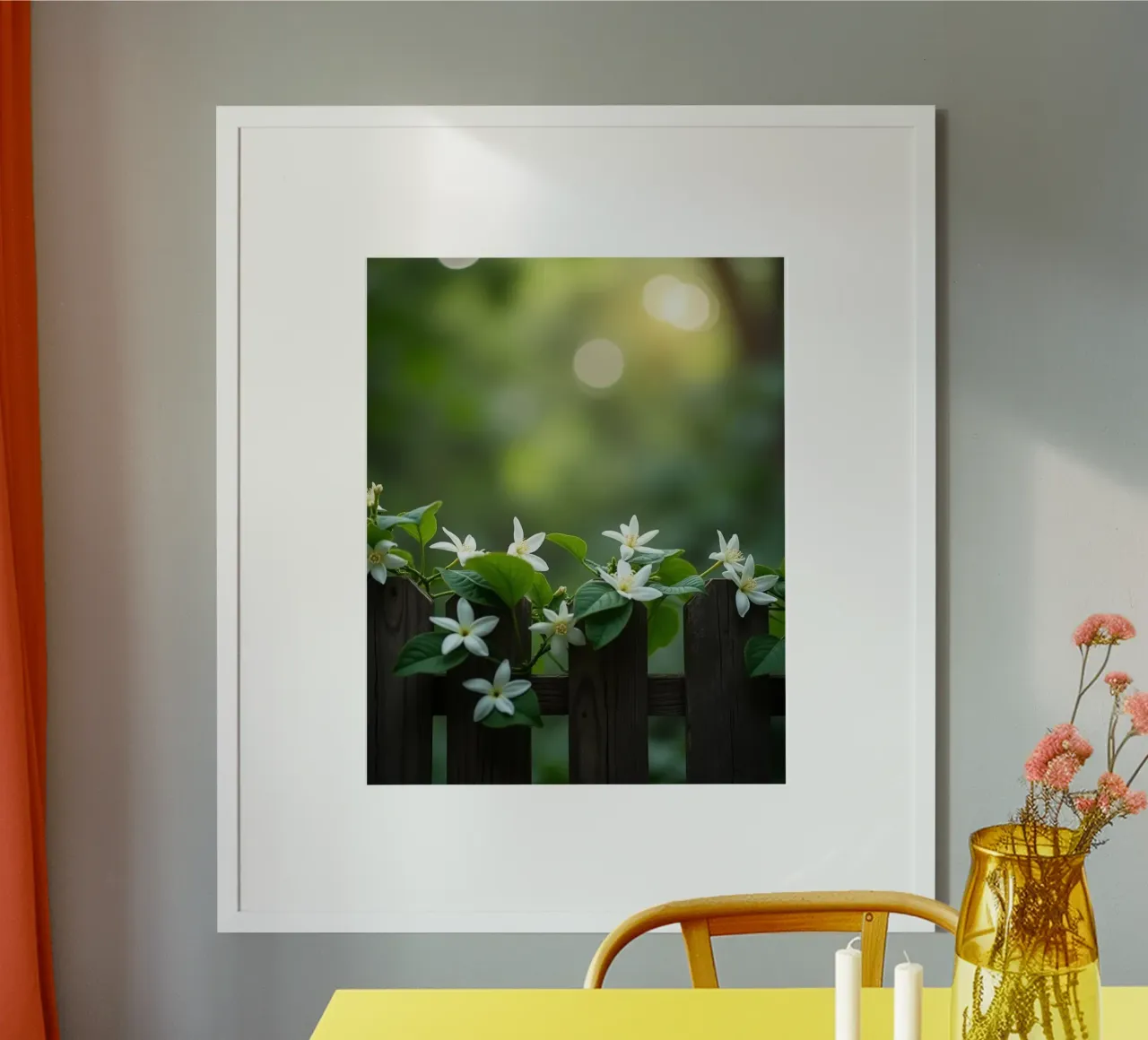 Botanica segreta poster con telaio in alluminio da Bold Blooms