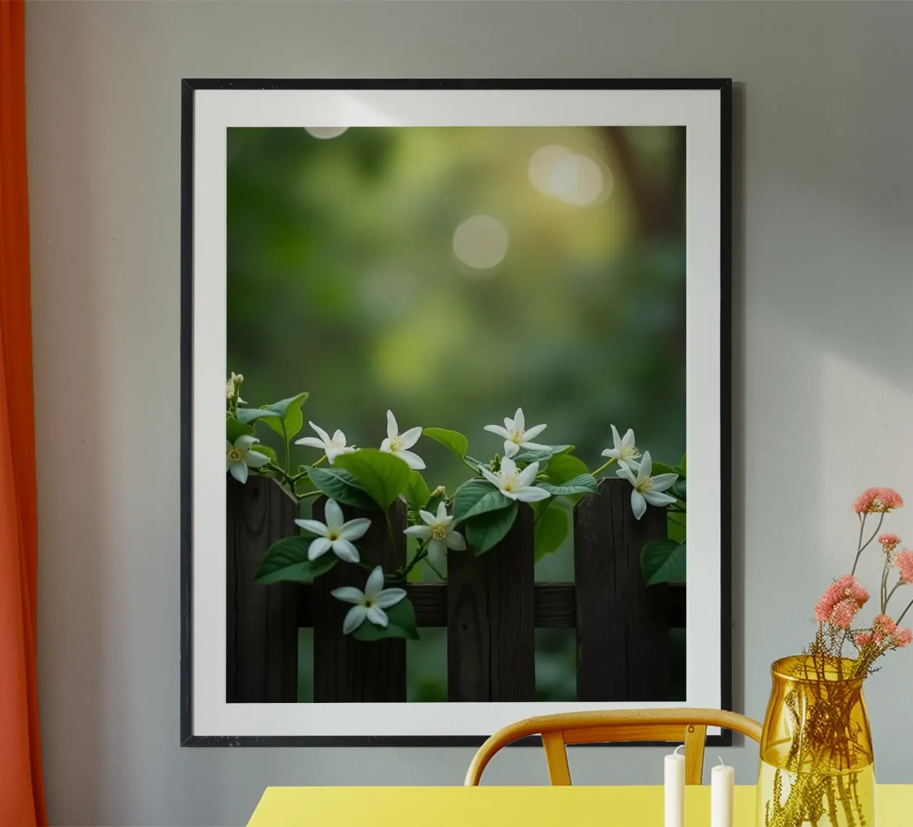 Botanica segreta poster con telaio in alluminio da Bold Blooms