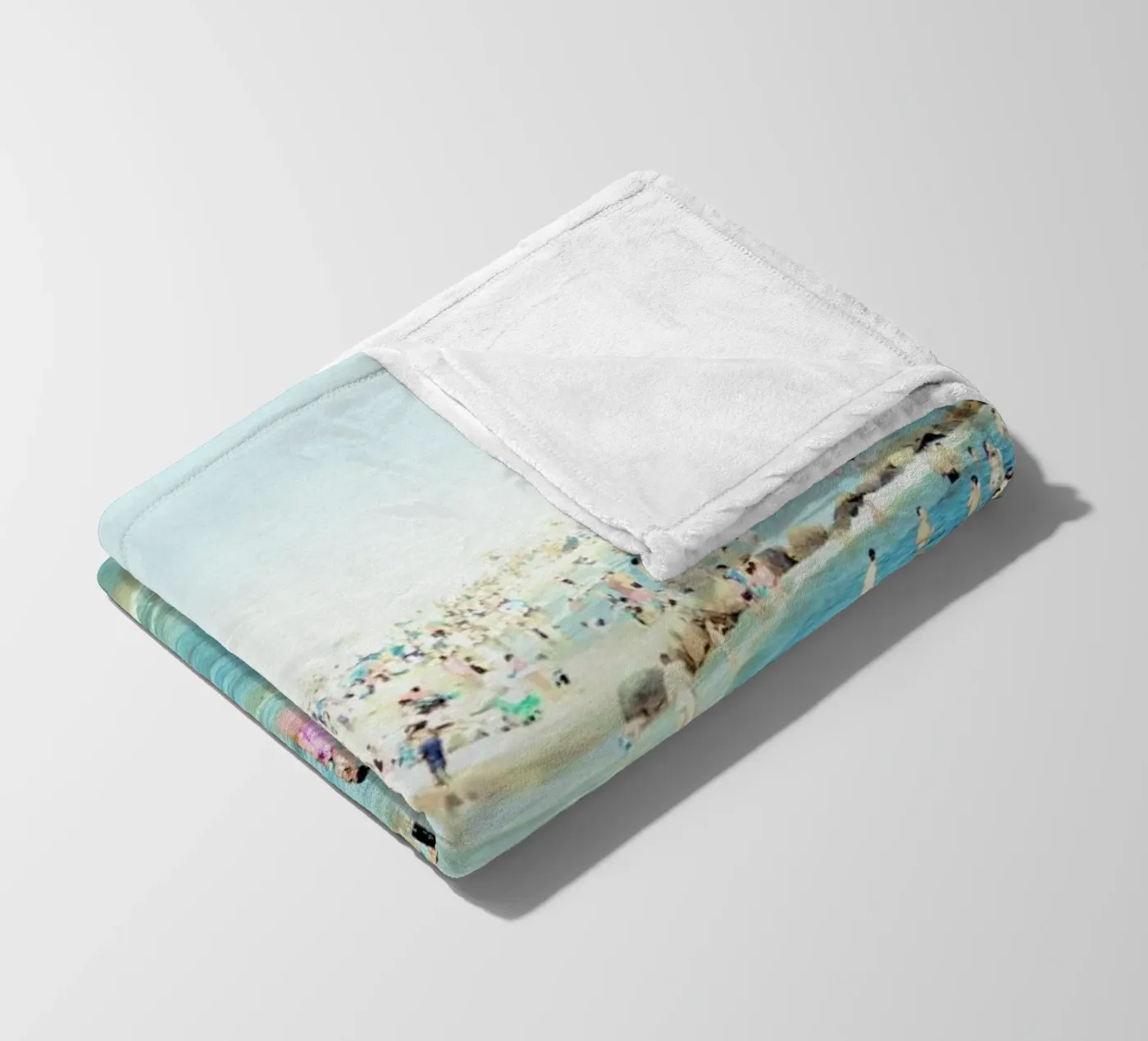 Peeps Dips fleece blanket by Mina Teslaru