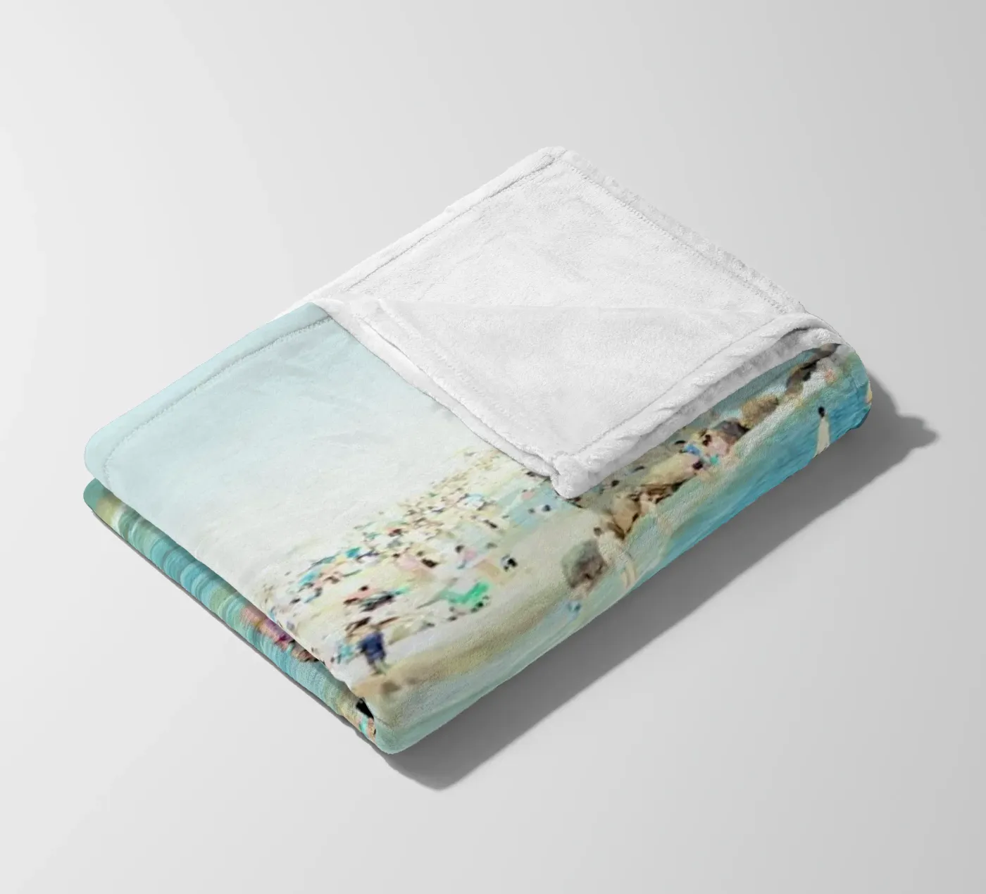 Peeps Dips fleece blanket by Mina Teslaru