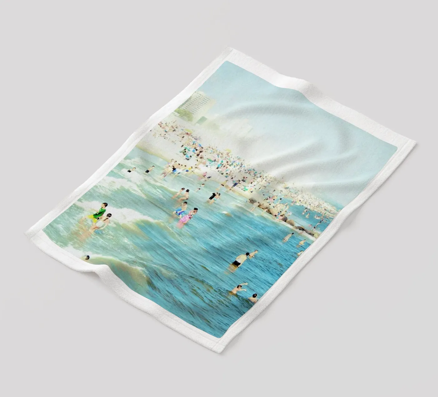 Peeps Dips fleece blanket by Mina Teslaru