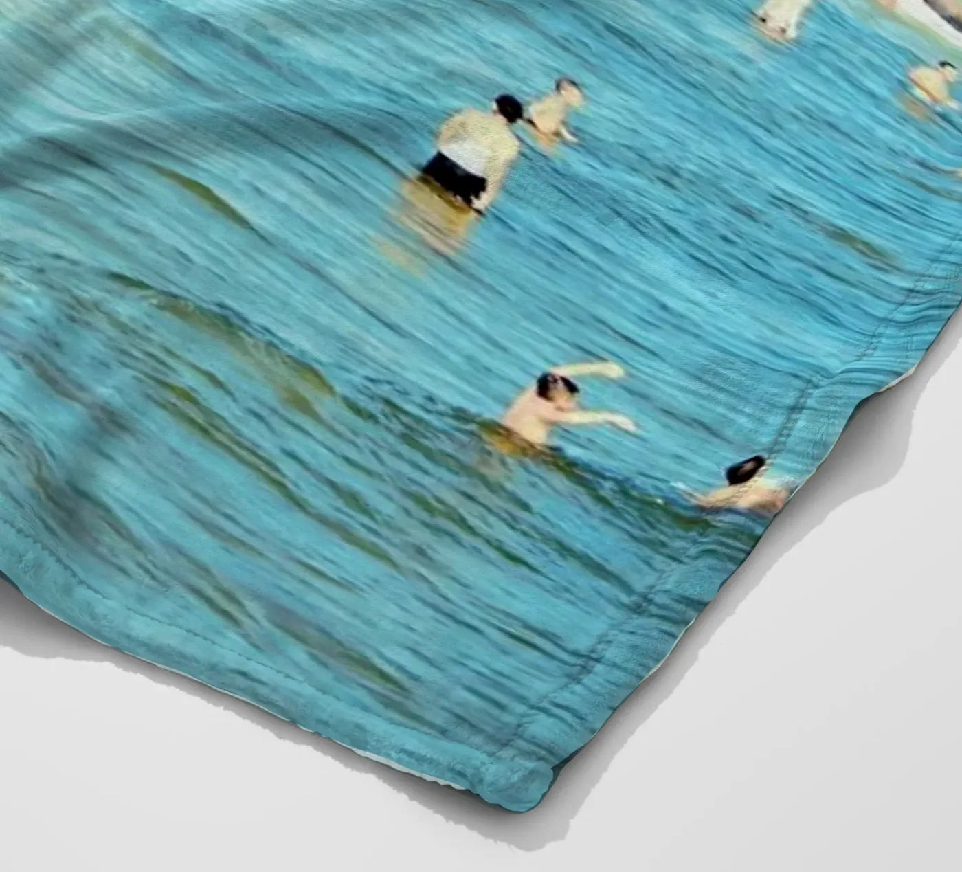 Peeps Dips fleece blanket by Mina Teslaru