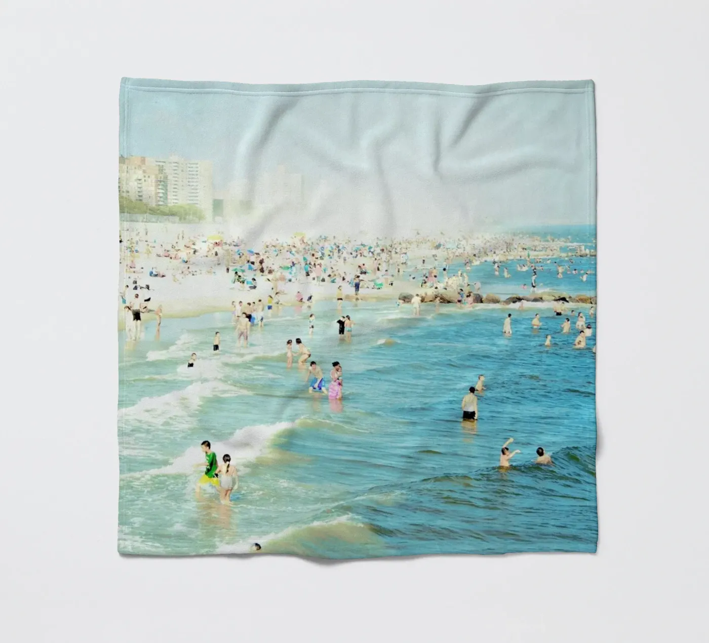 Peeps Dips fleece blanket by Mina Teslaru