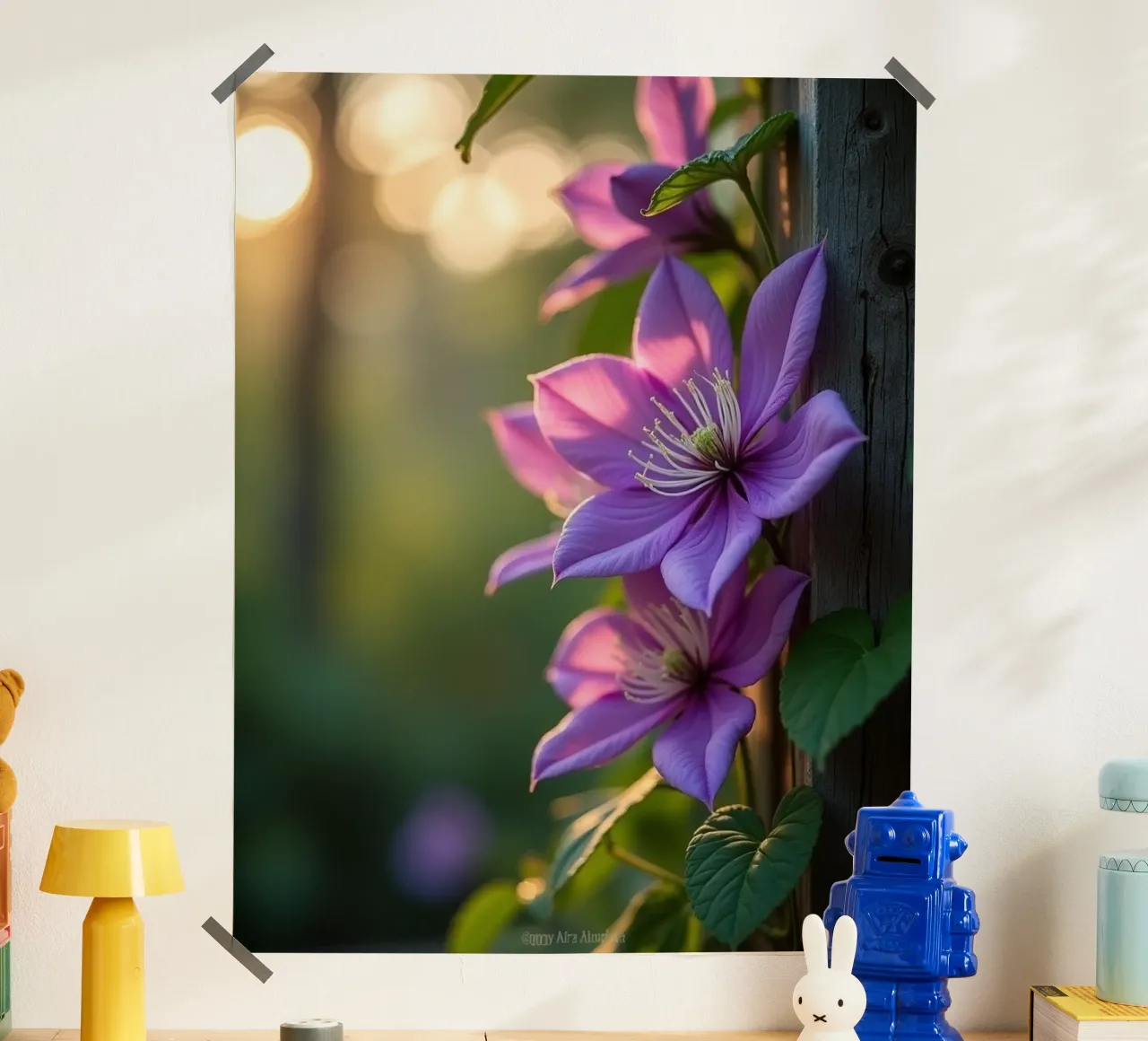 Botanica segreta poster da Bold Blooms