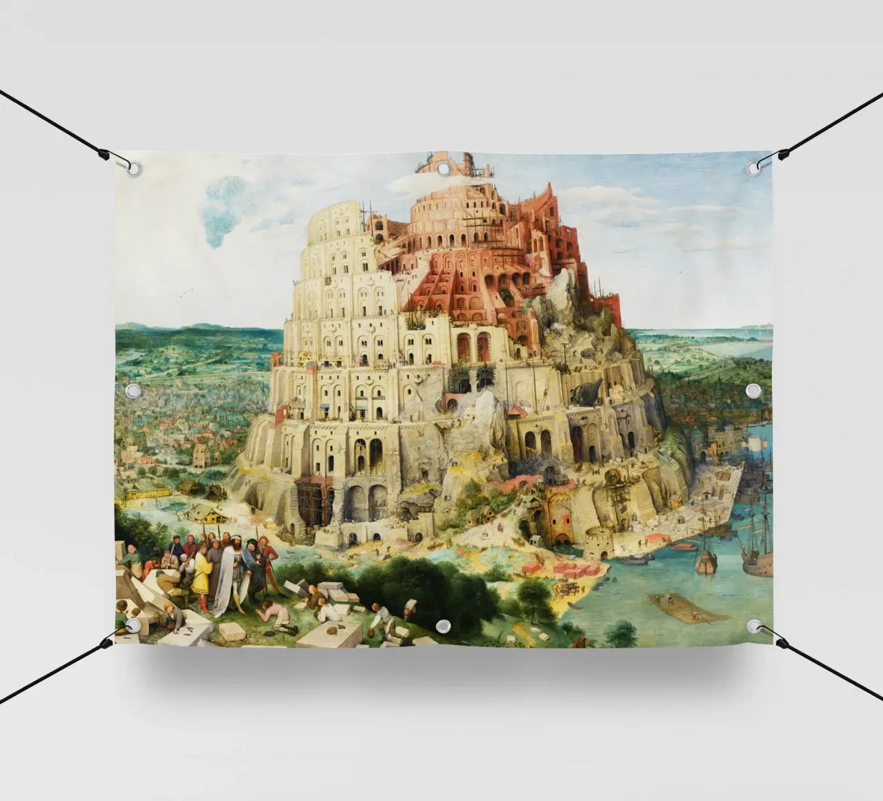 The Tower of Babel Pieter Bruegel the Elder’s 1563 pvc cover by Art History