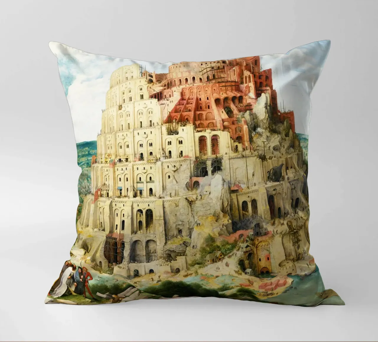 The Tower of Babel Pieter Bruegel the Elder’s 1563 decorative cushion by Art History