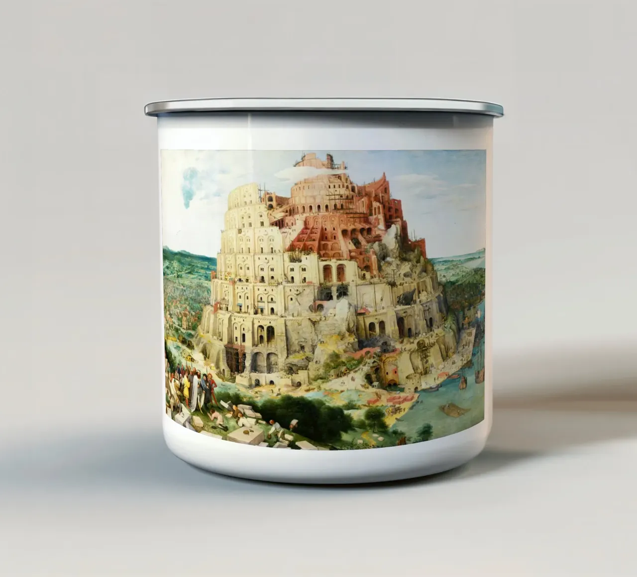 The Tower of Babel Pieter Bruegel the Elder’s 1563 enamel mug by Art History