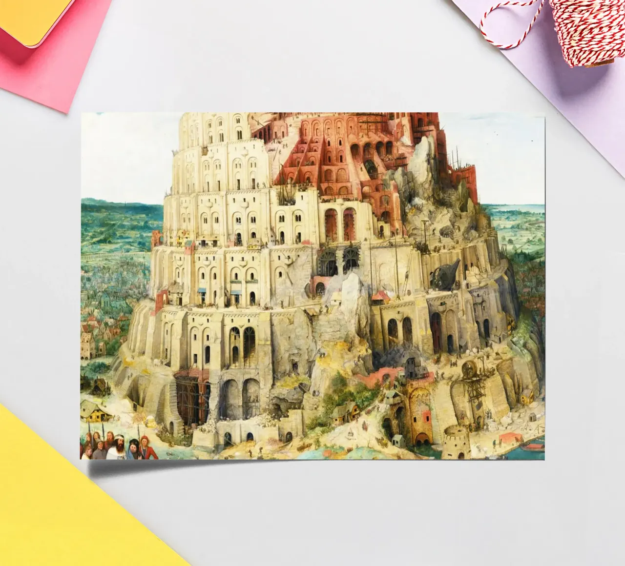 The Tower of Babel Pieter Bruegel the Elder’s 1563 sticker sheet by Art History