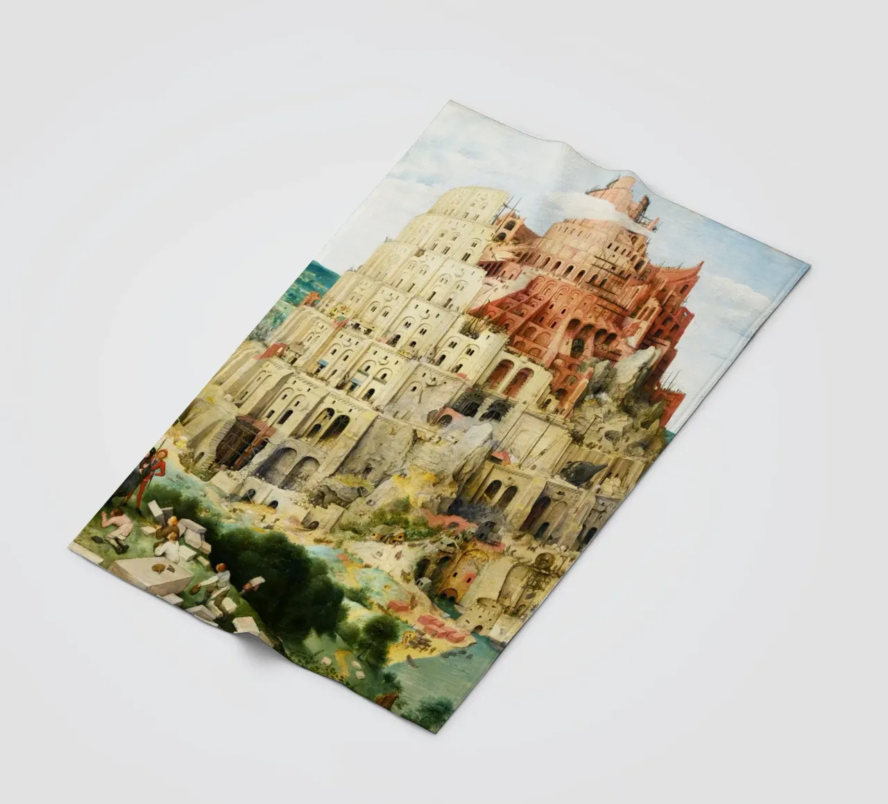 The Tower of Babel Pieter Bruegel the Elder’s 1563 fleece blanket by Art History