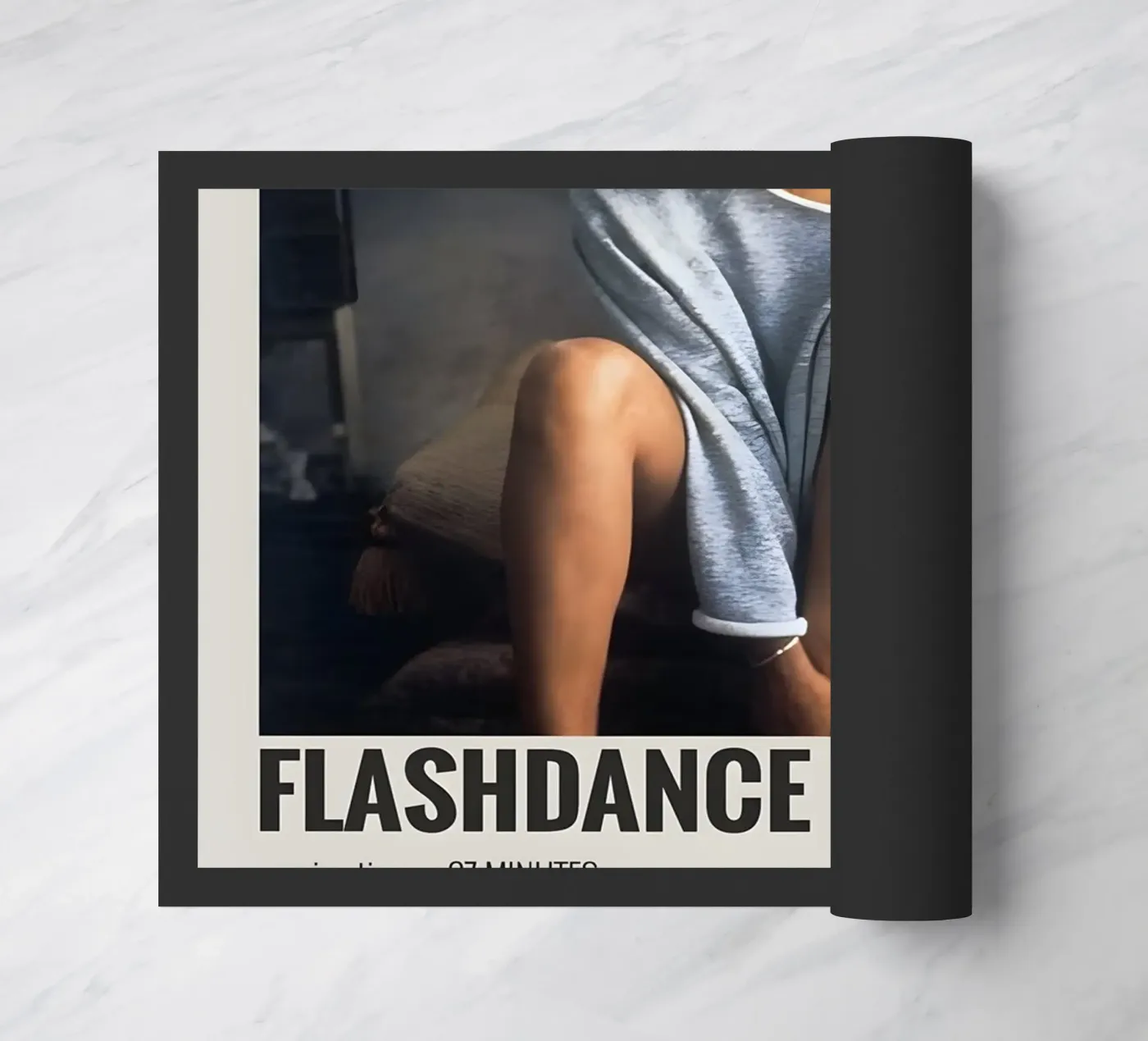 FLASHDANCE 1983 Fußmatte von MVFminimalist