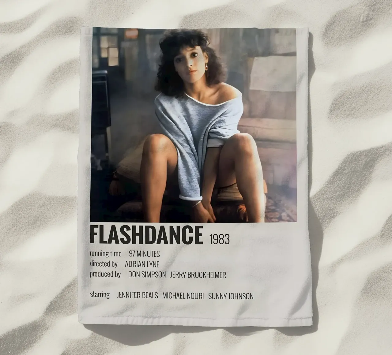 FLASHDANCE 1983 telo mare da MVFminimalist