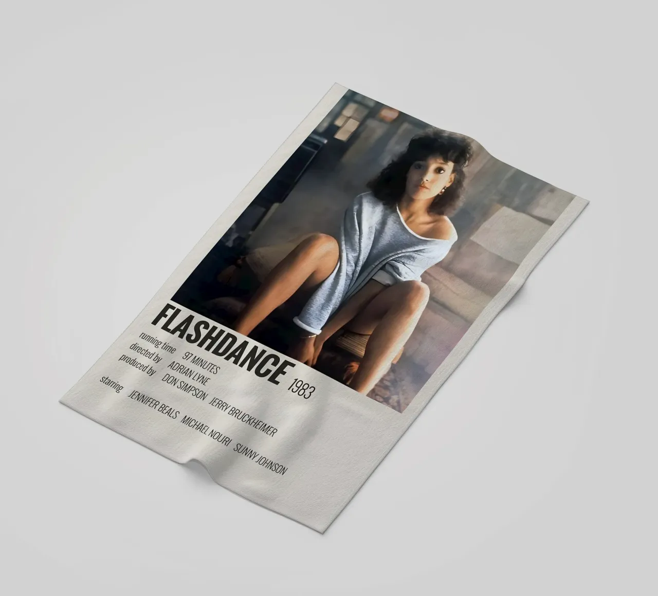 FLASHDANCE 1983 telo mare da MVFminimalist