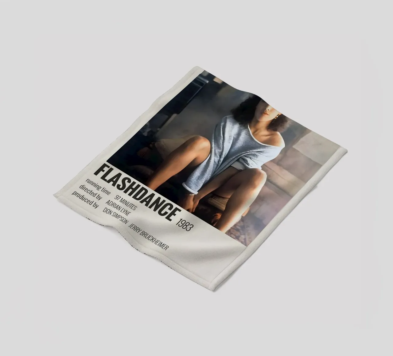 FLASHDANCE 1983 coperta in pile da MVFminimalist