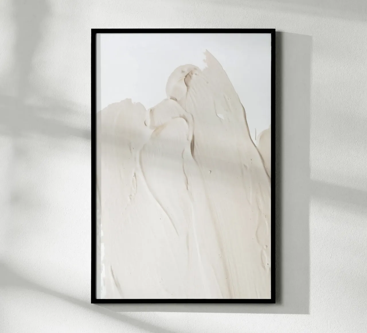 Stroke No3 poster con telaio in legno da KRUTH DESIGN