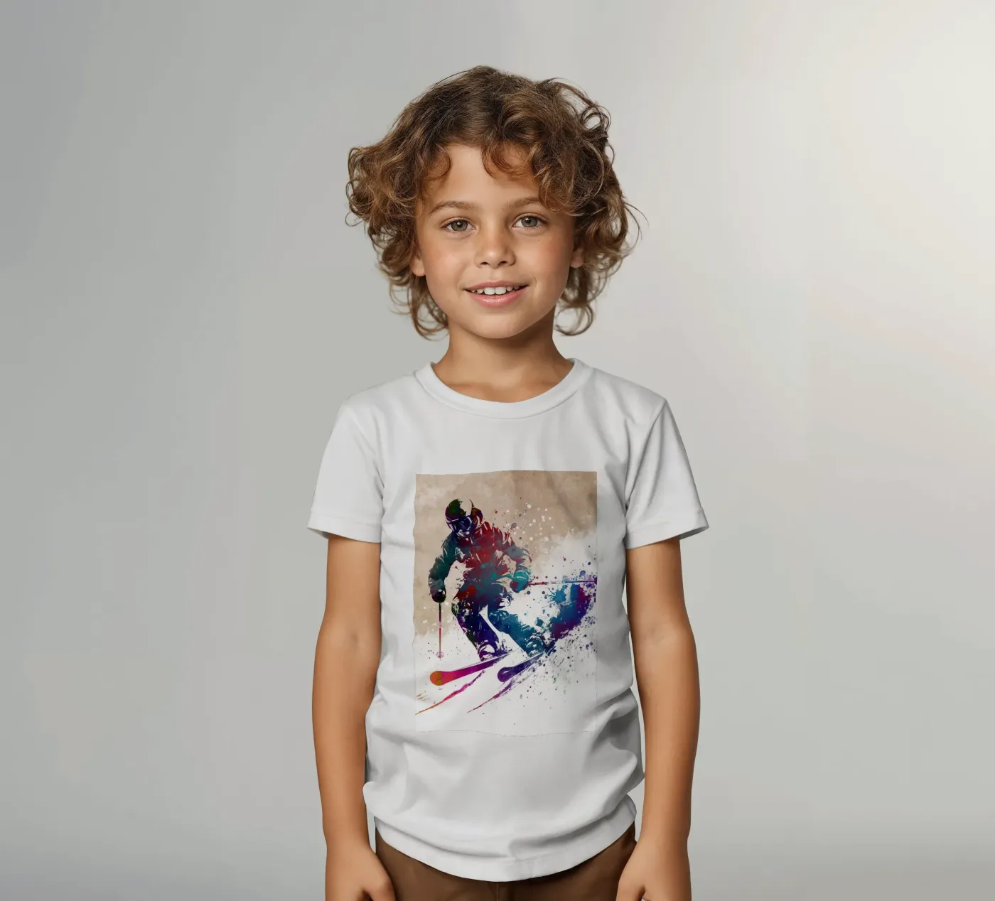 Arte dello sci t-shirt bambini da SPORT
