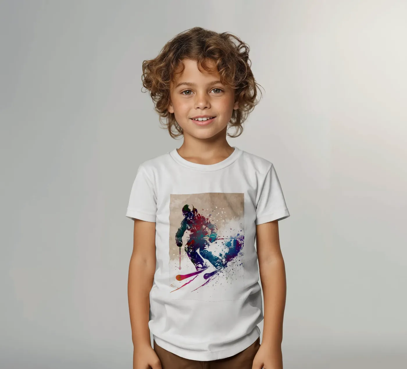 Arte dello sci t-shirt bambini da SPORT