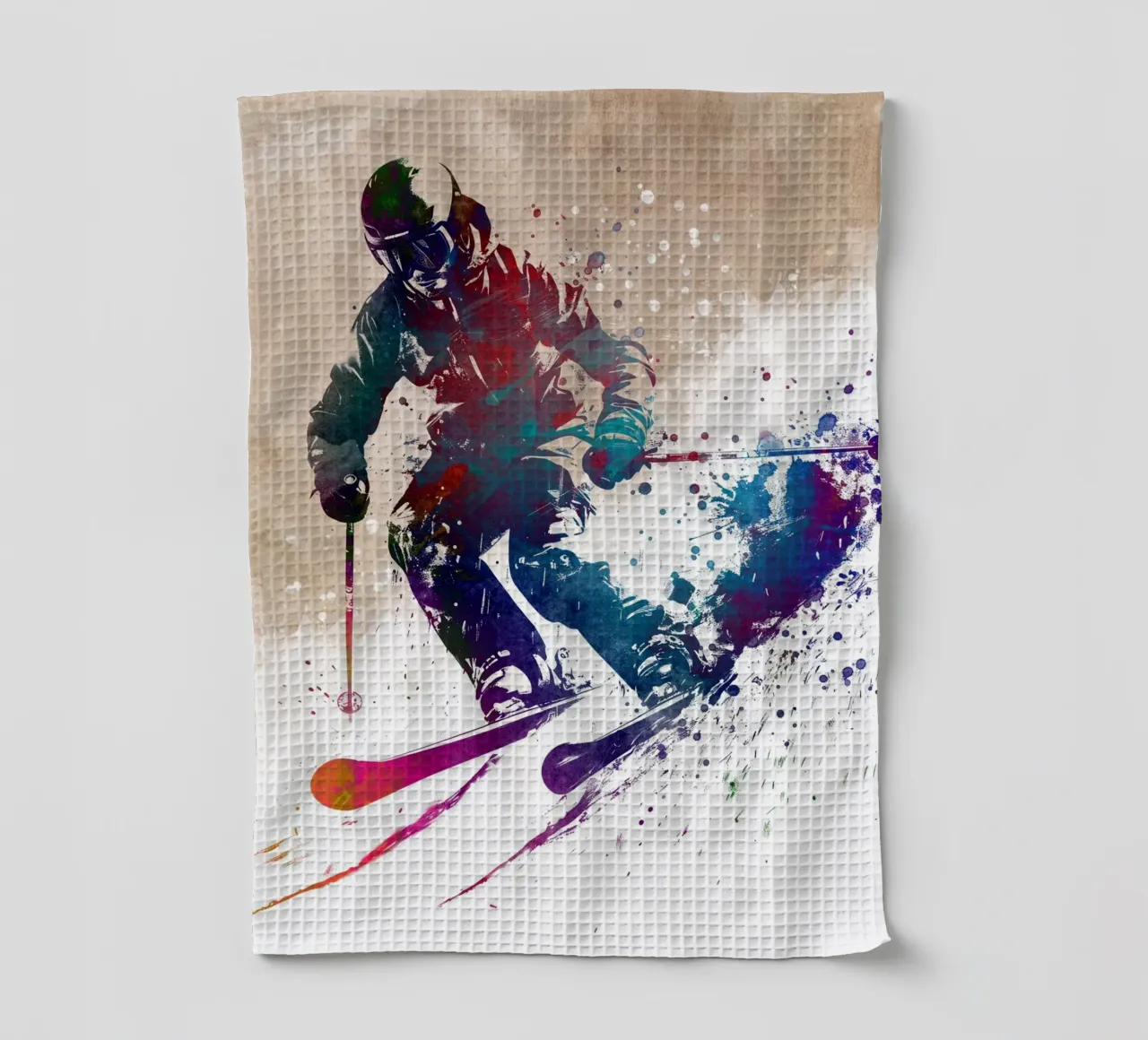 Arte dello sci canovaccio da cucina da SPORT