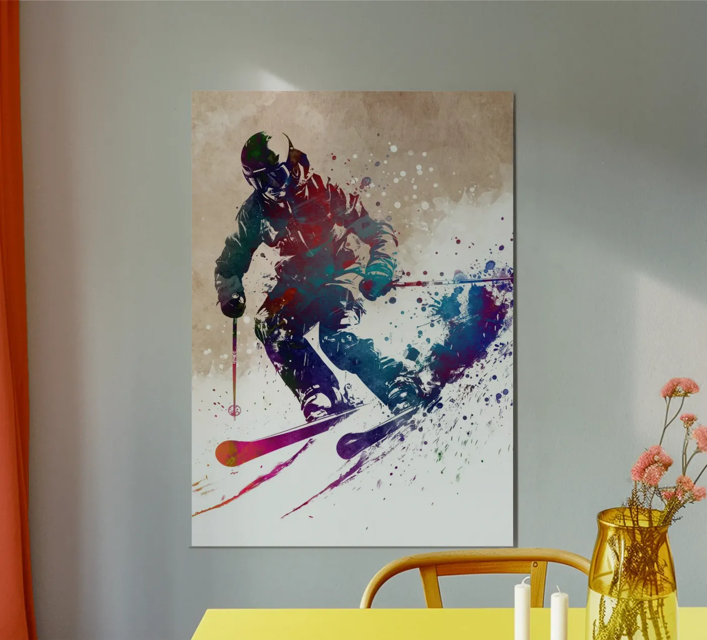 Arte dello sci pannello forex da SPORT