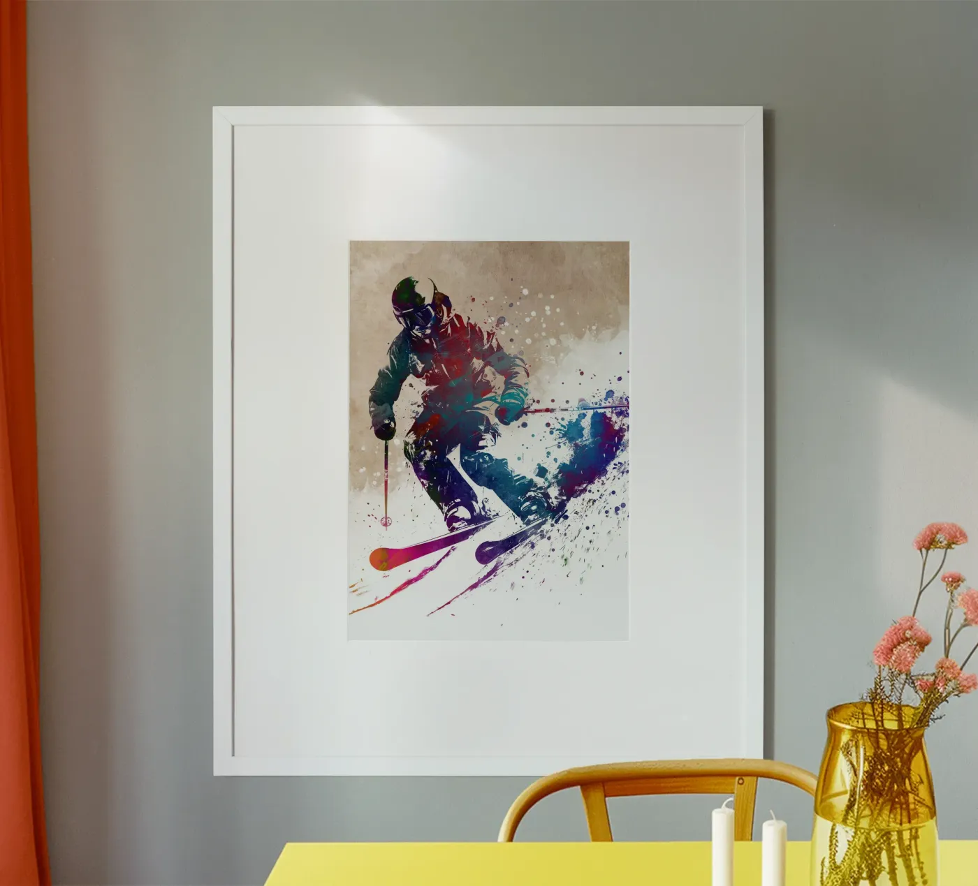 Skisport Kunst Poster von SPORT