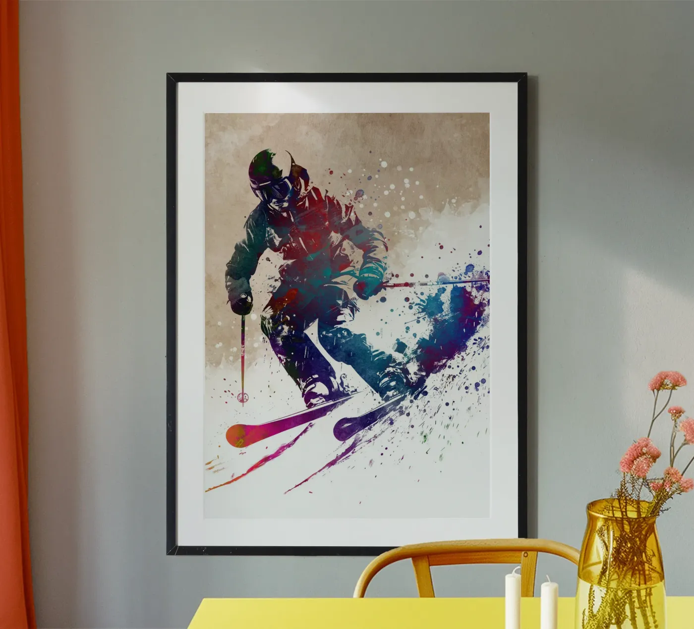 Skisport Kunst Poster von SPORT