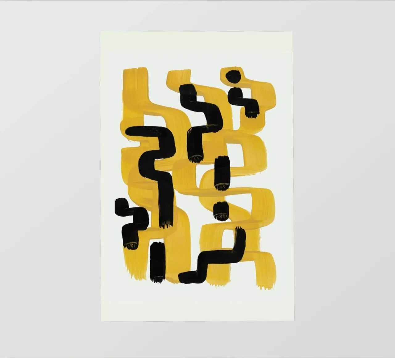 Mustard Wiggle telo in pvc da EnShape