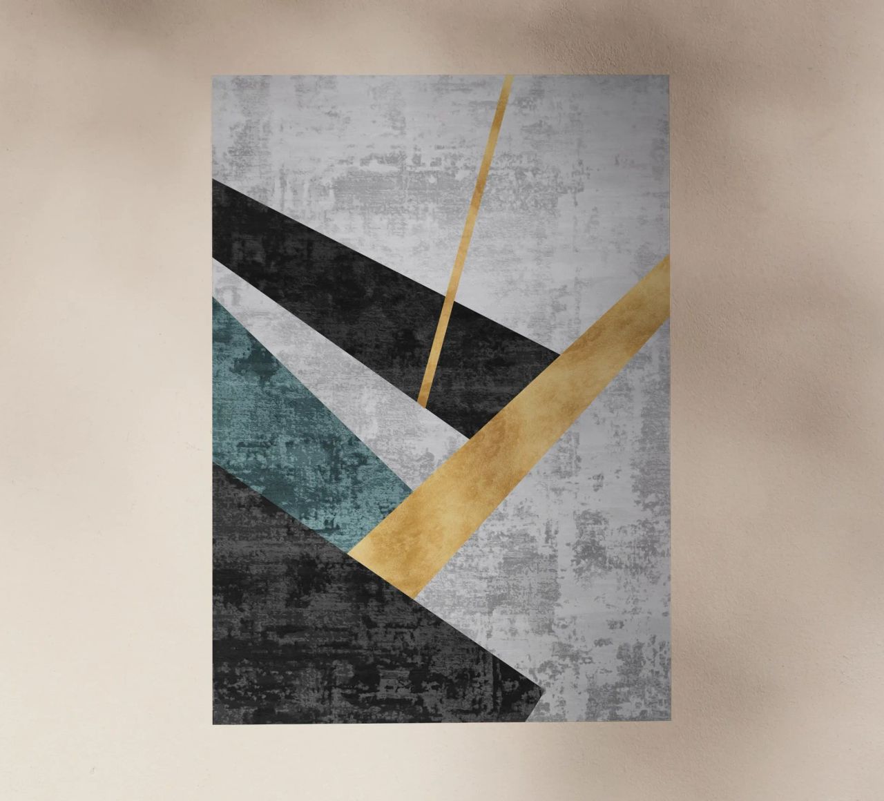 abstract geometric golden rectangle pellicola backlit da vintageshop