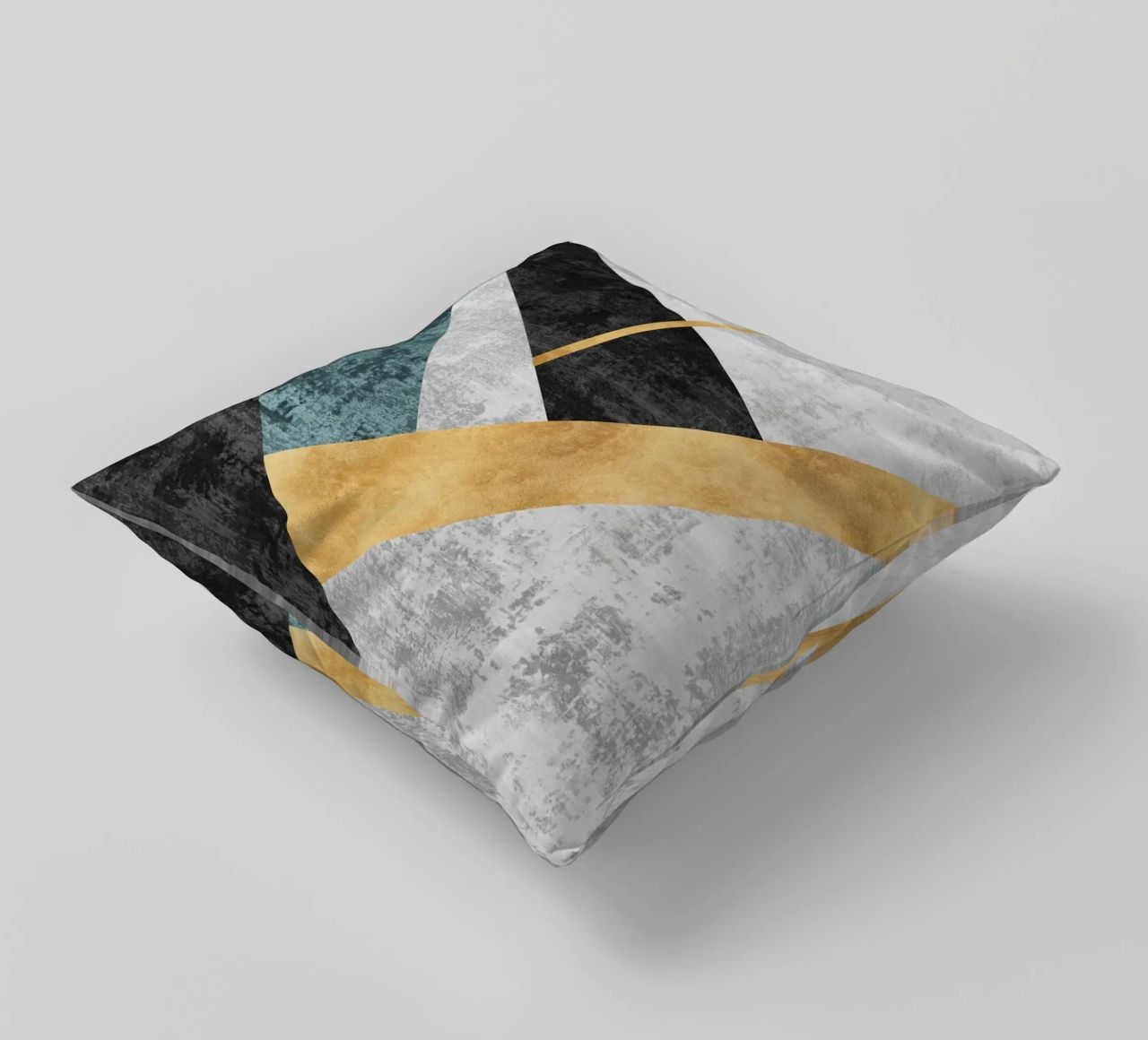 abstract geometric golden rectangle cuscino da vintageshop