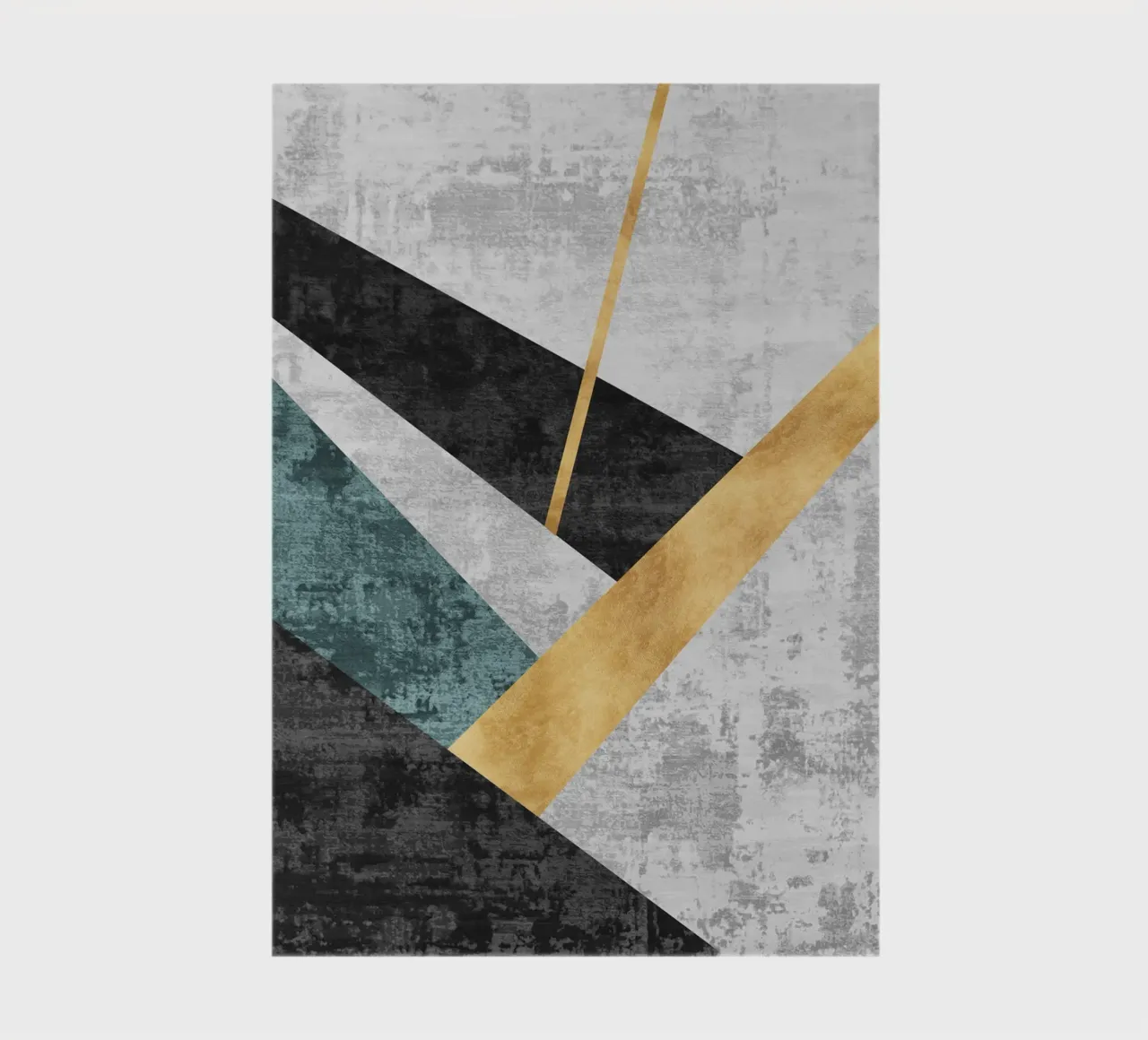abstract geometric golden rectangle notebook by vintageshop