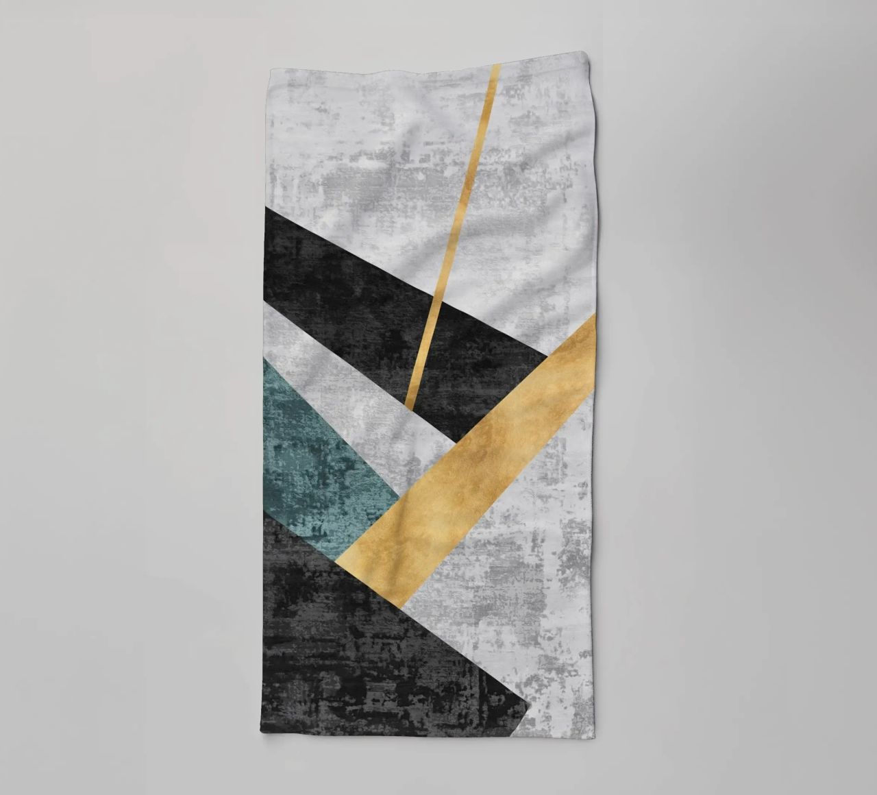 abstract geometric golden rectangle asciugamano da bagno da vintageshop