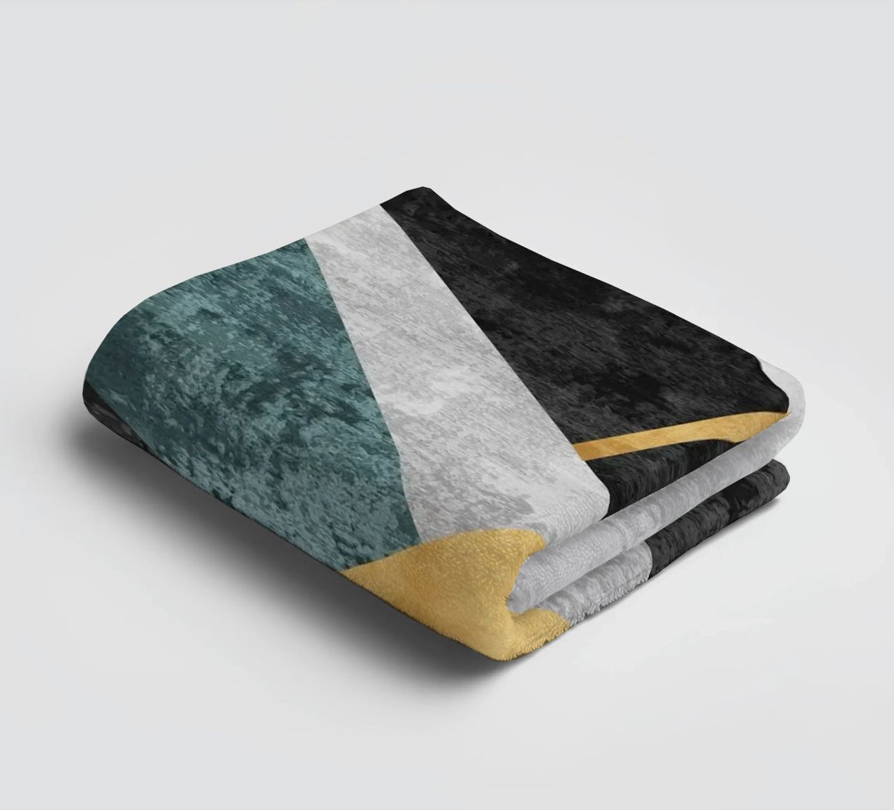 abstract geometric golden rectangle asciugamano da bagno da vintageshop