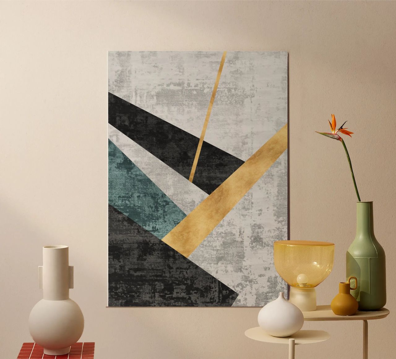 abstract geometric golden rectangle carta hahnemühle da vintageshop