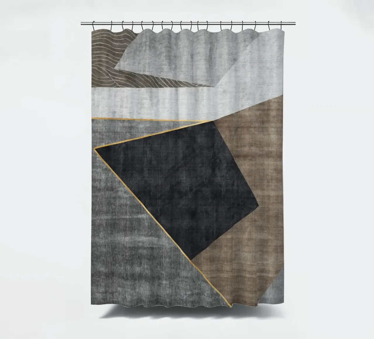 abstract geometric squares x tenda da doccia da vintageshop