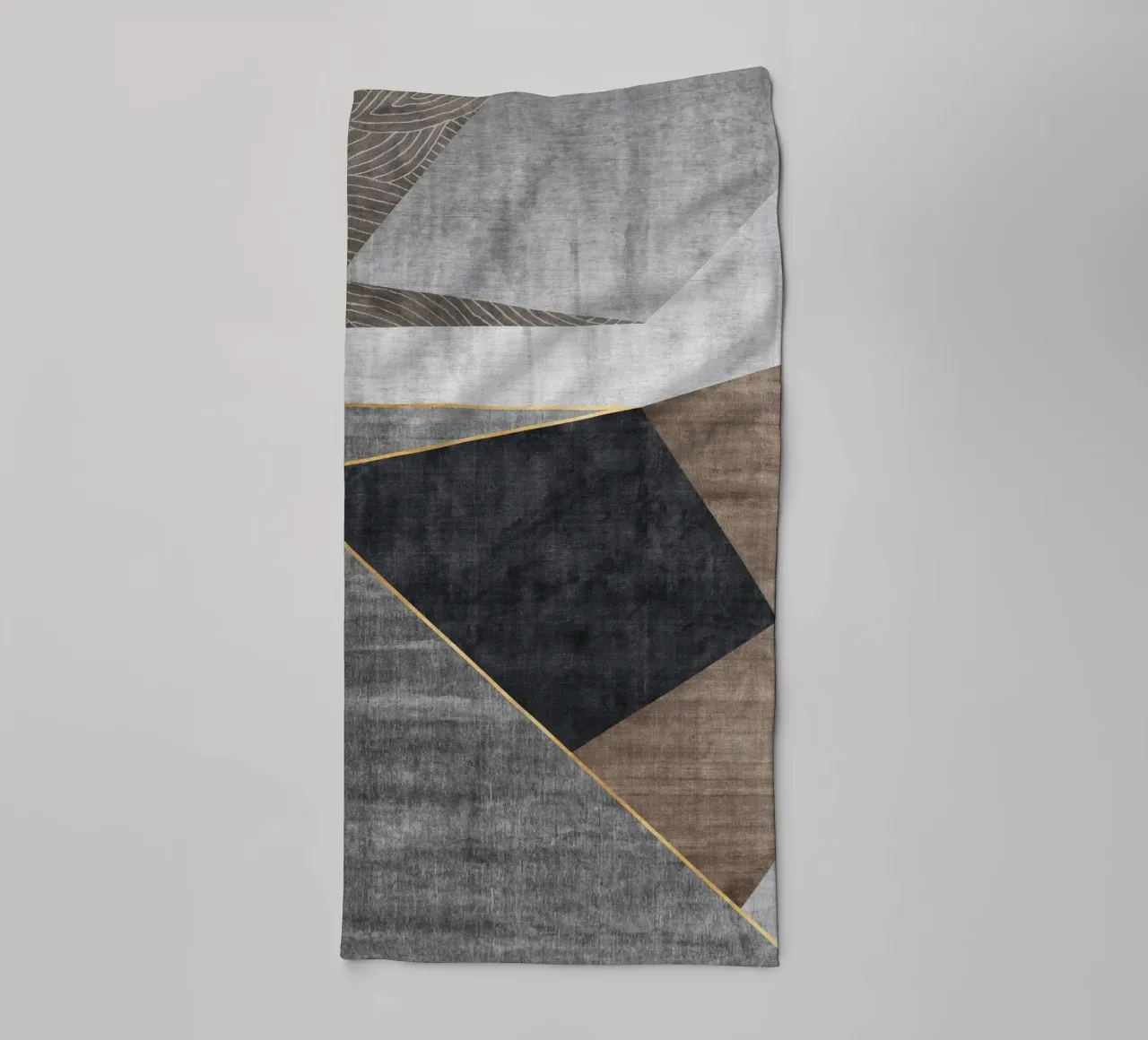abstract geometric squares x asciugamano da bagno da vintageshop