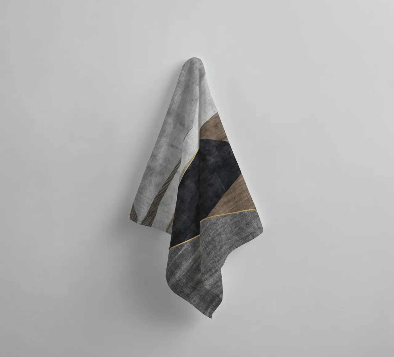 abstract geometric squares x asciugamano da bagno da vintageshop