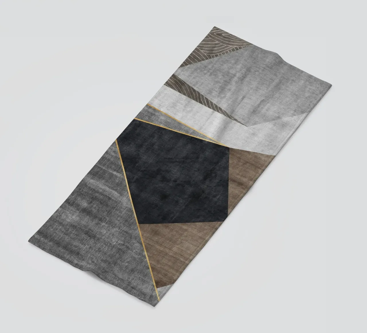 abstract geometric squares x telo mare da vintageshop