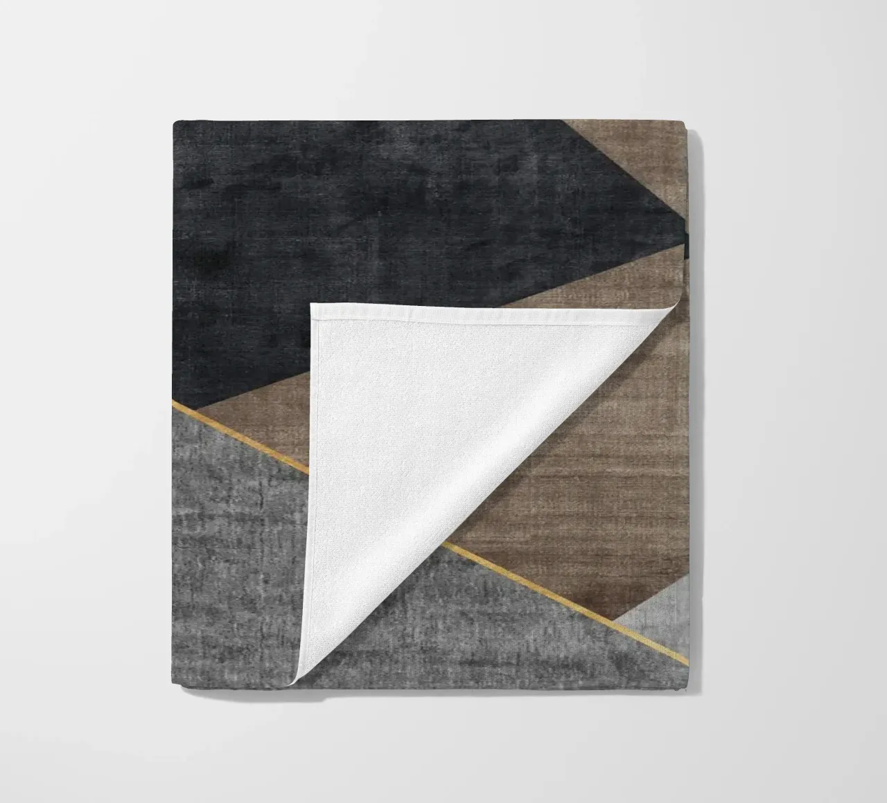 abstract geometric squares x telo mare da vintageshop