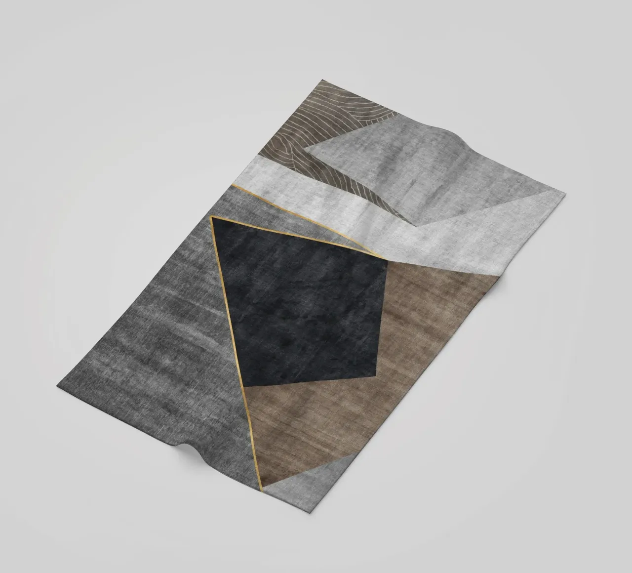 abstract geometric squares x telo mare da vintageshop