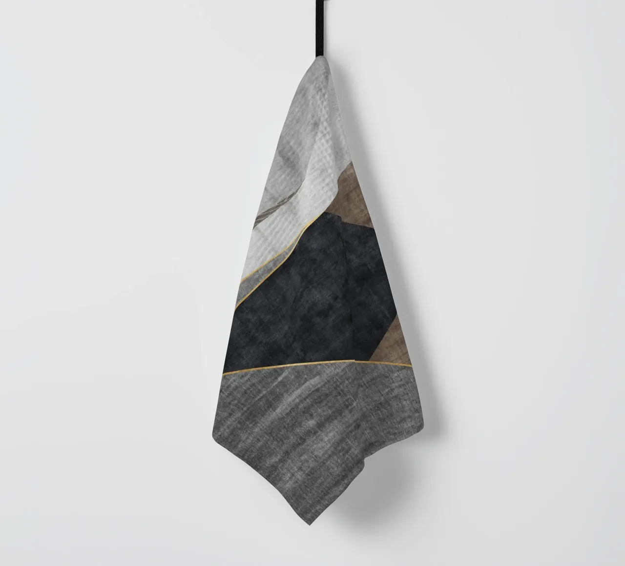 abstract geometric squares x torchon de vintageshop