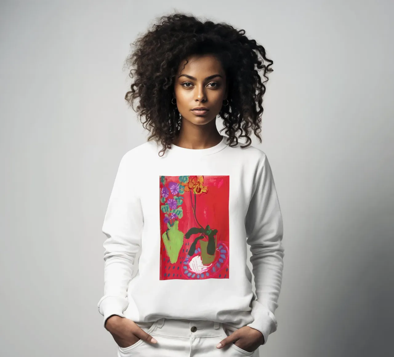 Red Sketchbook Page felpa da Sonia Brittain