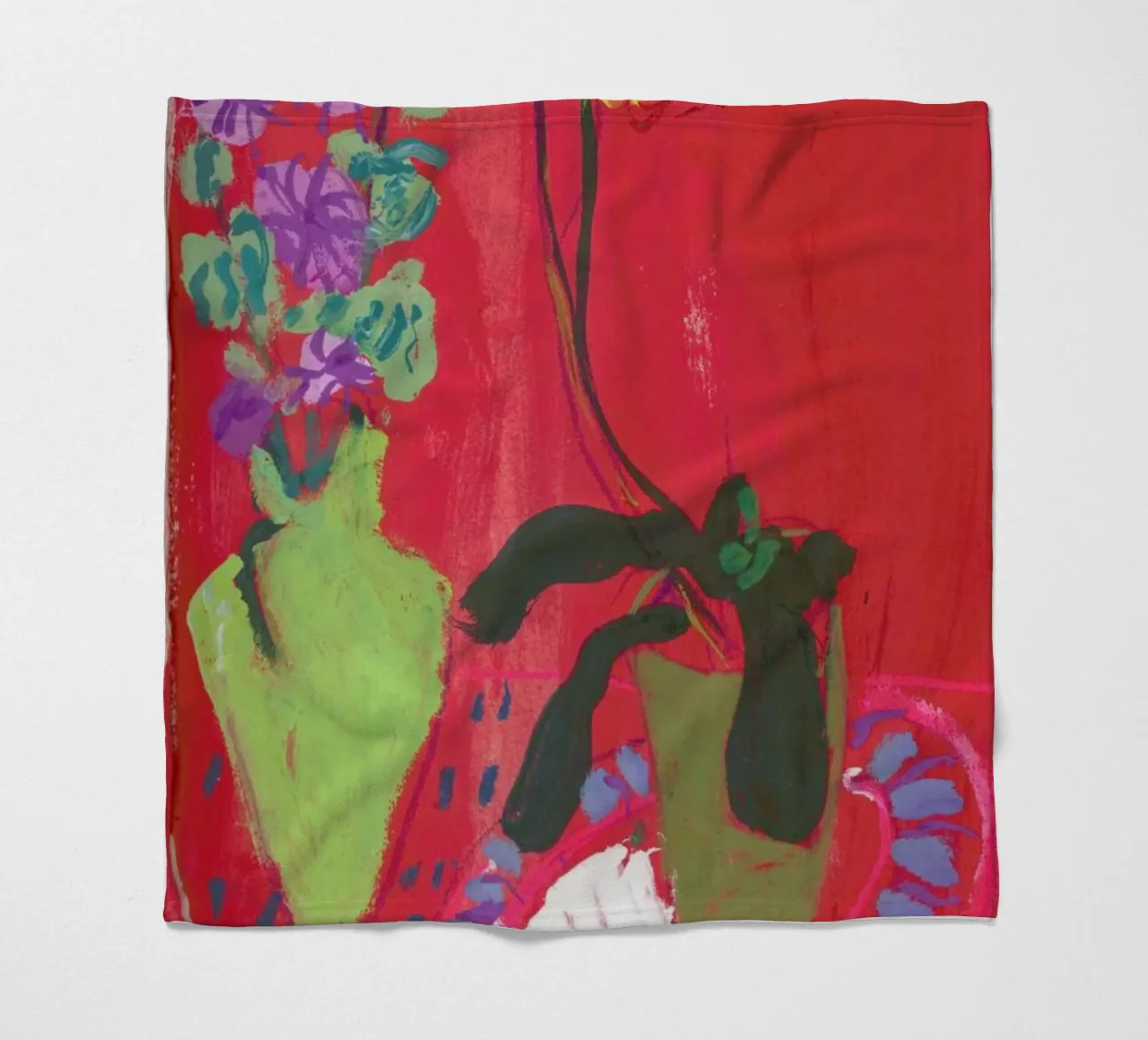 Red Sketchbook Page coperta in pile da Sonia Brittain