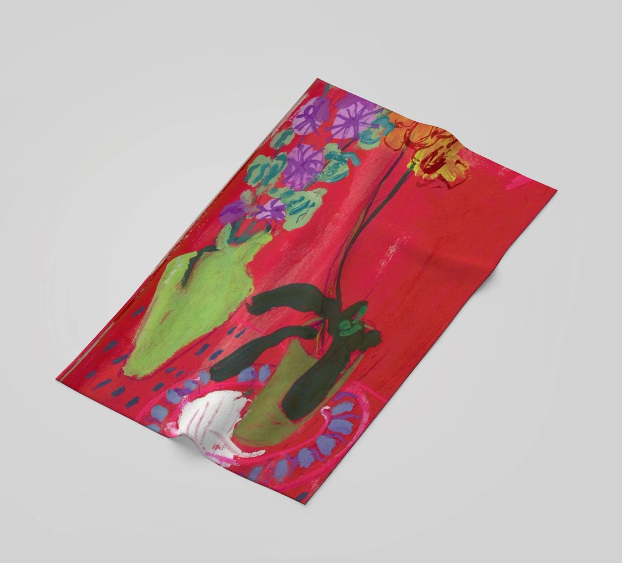 Red Sketchbook Page telo mare da Sonia Brittain