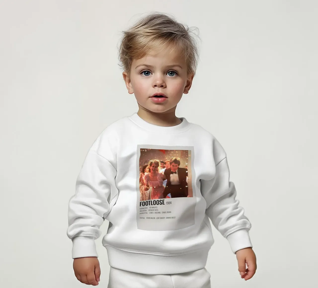 FOOTLOOSE 1984 baby sweatshirt by MVFminimalist