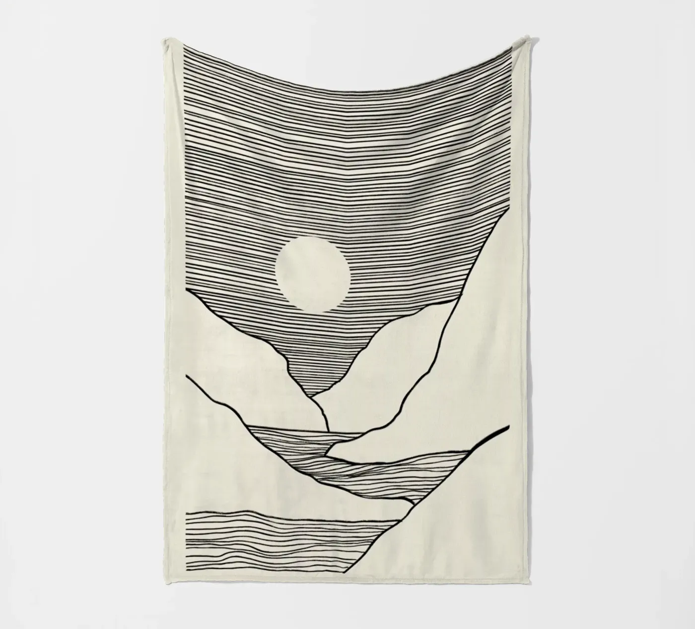 Mountain River Fleecedecke von Graphite