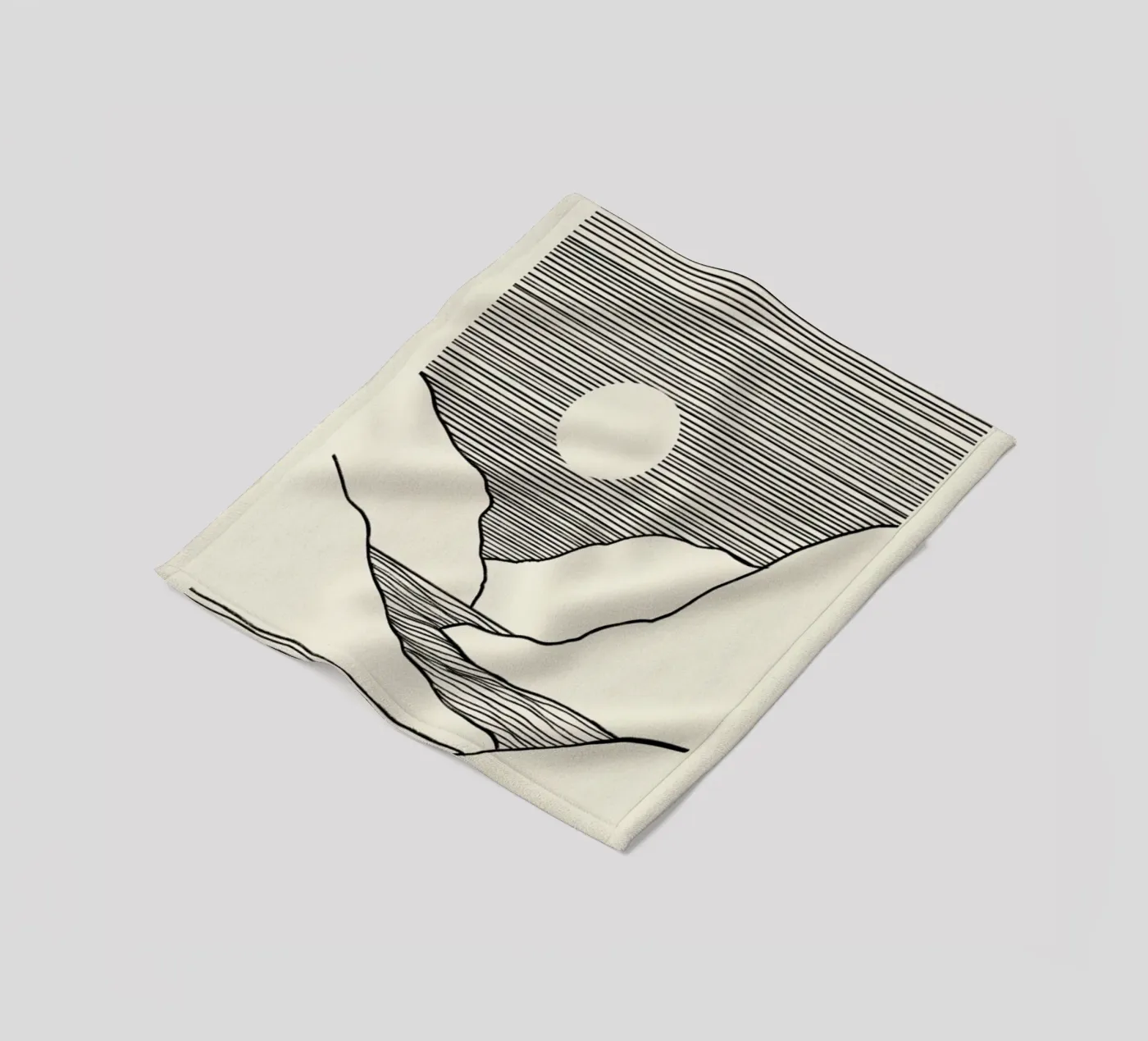 Mountain River Fleecedecke von Graphite