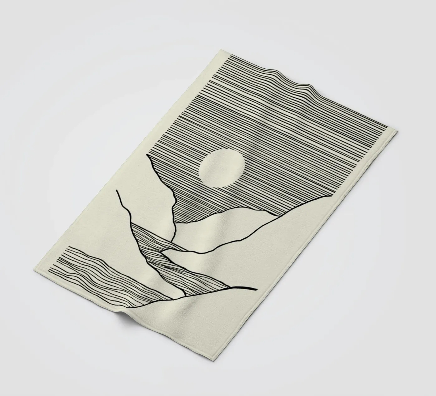 Mountain River Fleecedecke von Graphite