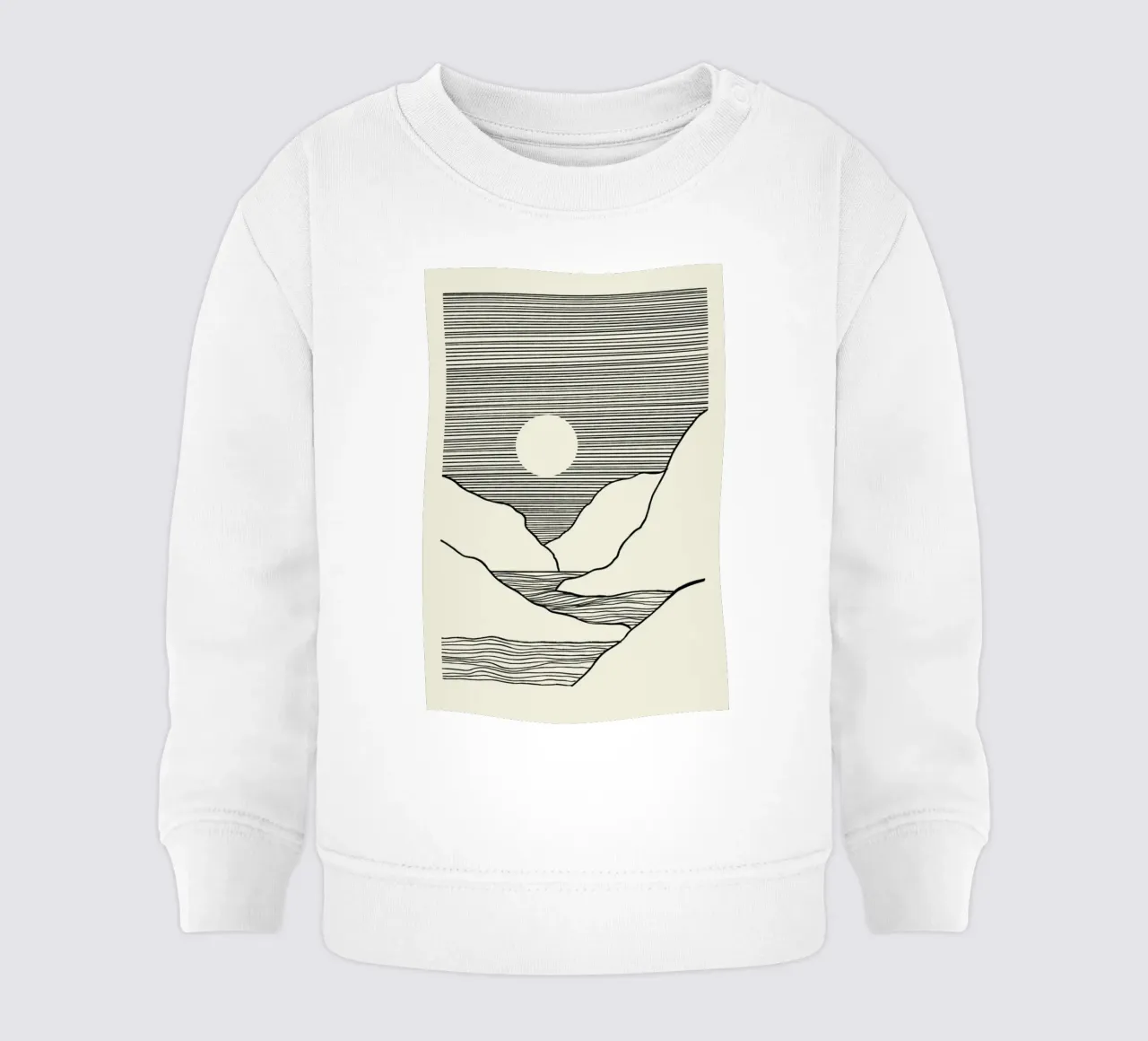 Mountain River felpa neonato da Graphite