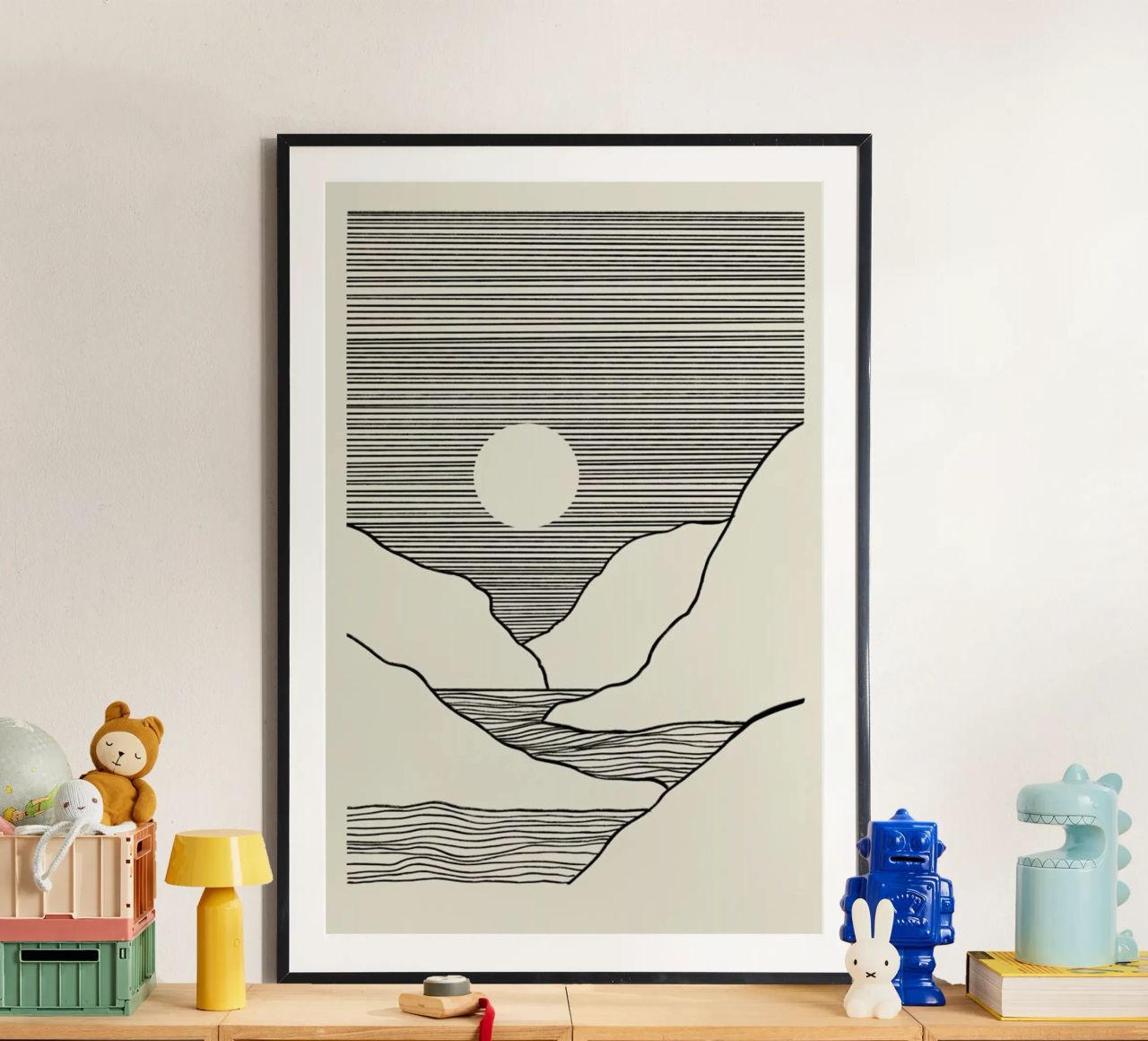 Mountain River poster by Graphite