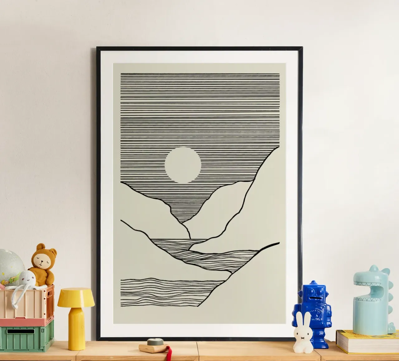 Mountain River poster da Graphite