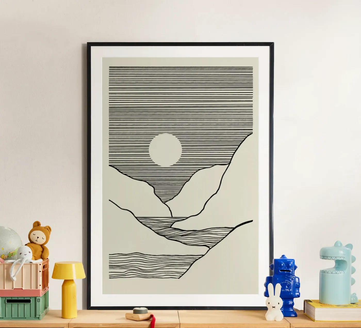 Mountain River poster da Graphite